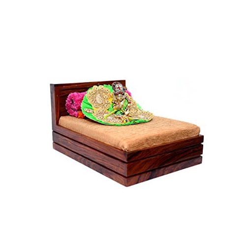 Ladu Gopal Wooden Single Storage Bed