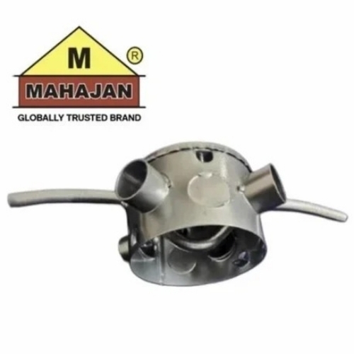 Mahajan Mild Steel Ceiling Fan Box Silver
