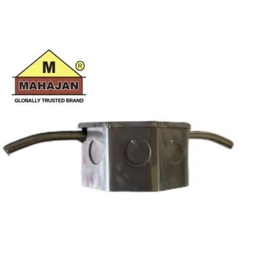 Ms Hexagonal Ceiling Fan Box Heavy Mahajan Make