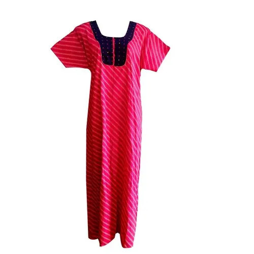 Pure Cotton Nighty Gown (Maxi)
