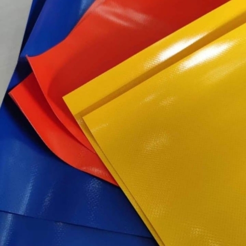 Pvc Coated Fabric Role Multicolour