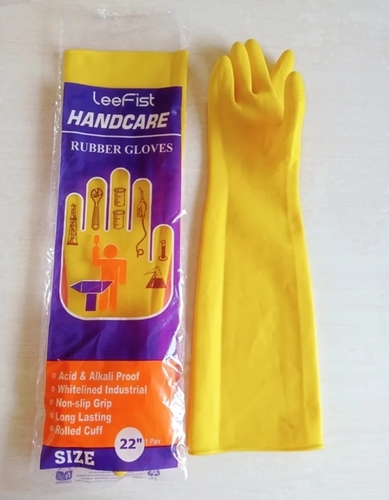 Yellow Rubber Gloves