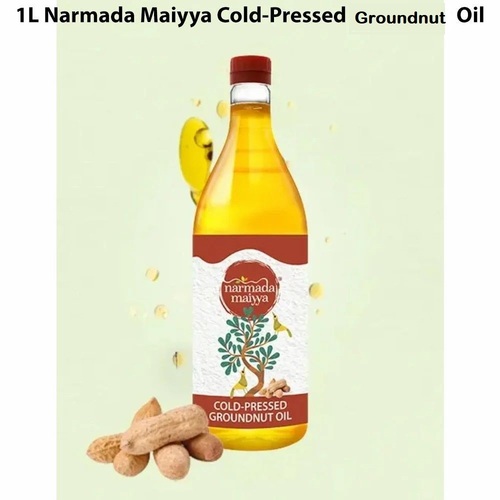 1L Narmada Maiyya Cold Pressed Groundnut Oil