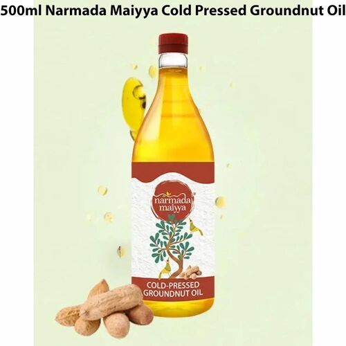 500ml Narmada Maiyya Cold Pressed Groundnut Oil