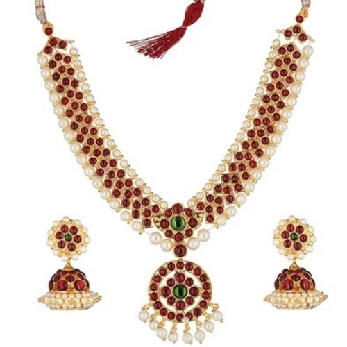 Bharatanatyam Necklace Set
