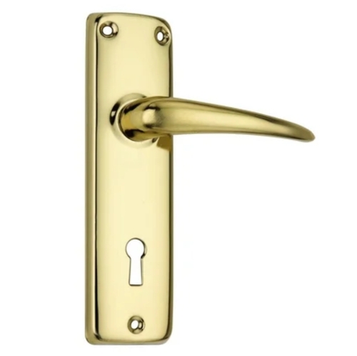 Econo Brass Mortise Door Lever Handles