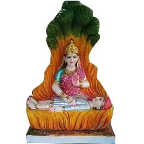Marble Sati Mata Statue
