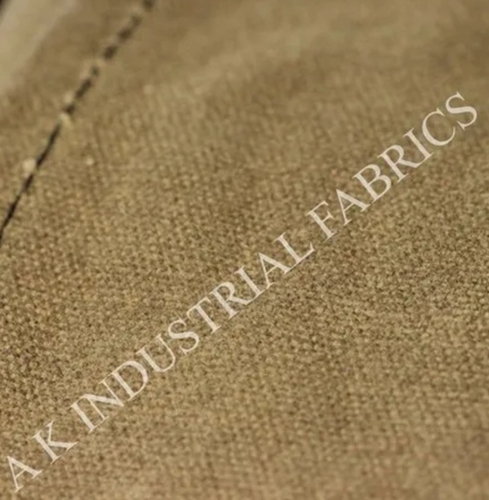 Oil Wax Coated Canvas Bag Fabric 20oz