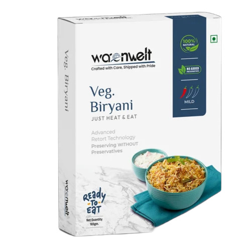 Ready To Eat Food Veg Biryani