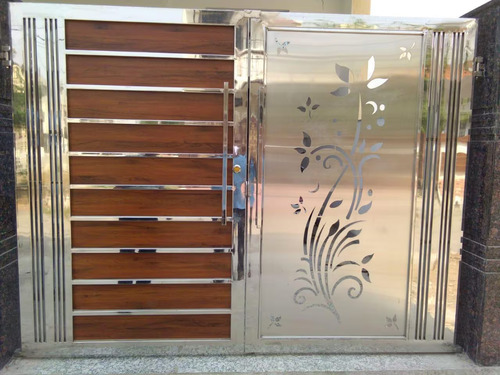 Stainless Steel Gate - Height: 8 Foot (Ft)