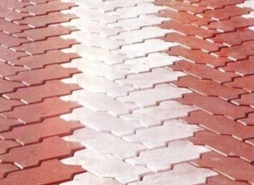 Zig Zag Paver Block