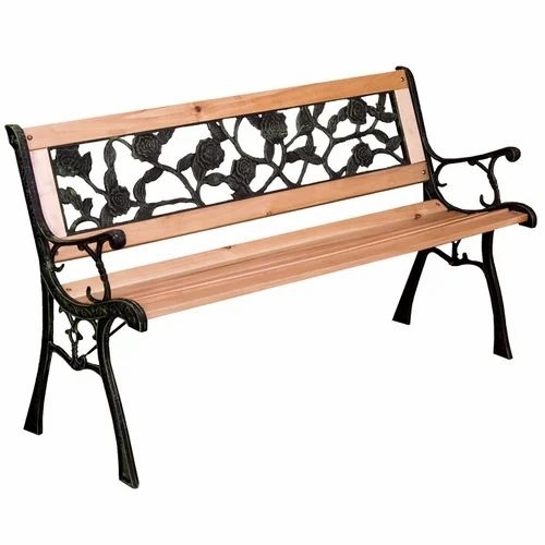 3 Seater Cast Iron Bench