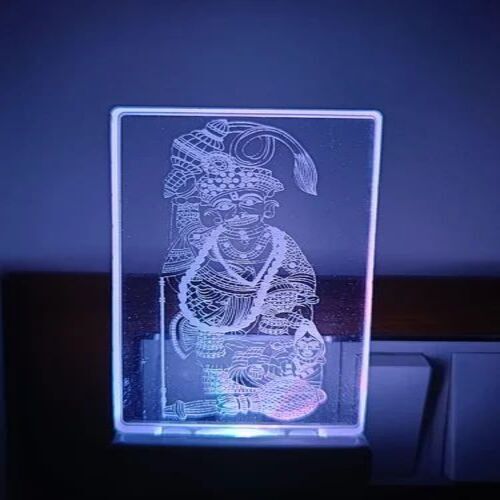 Kashtabhanjan Dev 3d Illusion Led Lamp