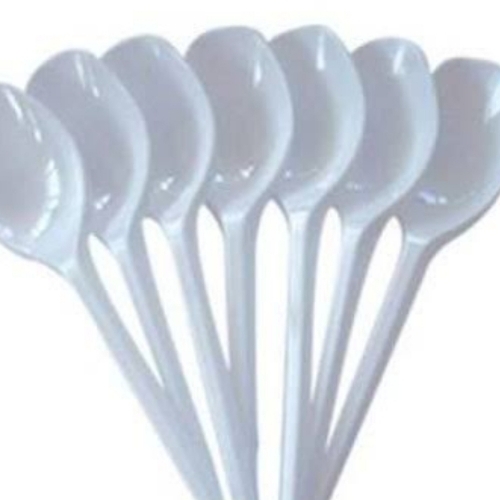 Plastic spoon