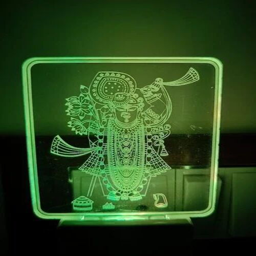 Shrinathji 3d Illusion Led Lamp