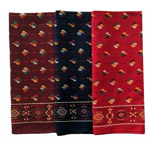 Vardhana Gujri Print Cotton Nighty Fabric