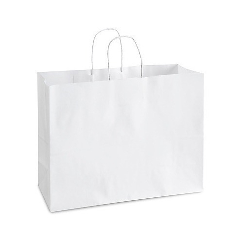 White Paper Carry Bag