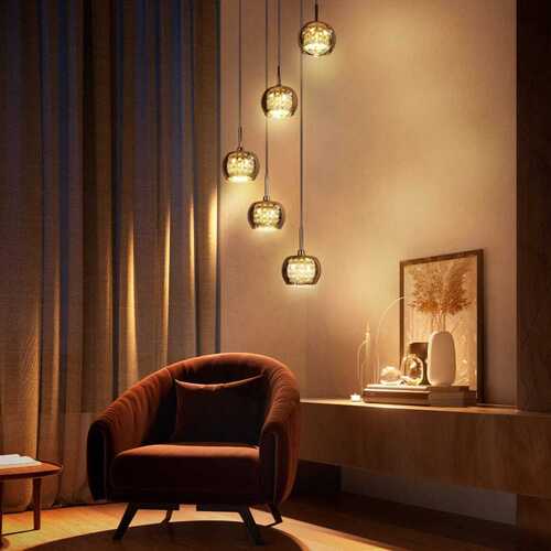 5 Head Chandelier Light - Application: Dining Rooms