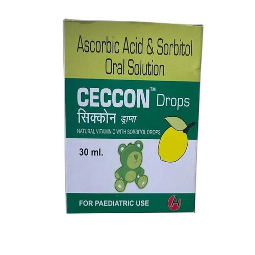 Ascorbic Acid Sorbitol Oral Solution Cecon Drop