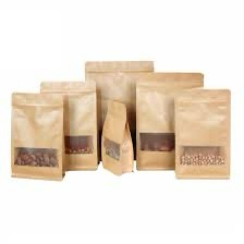 Brown Paper Packaging Pouch