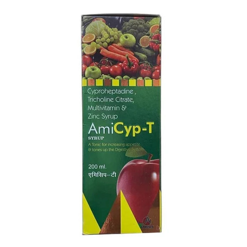 Cyproheptadine Tricholine Citrate Multivitamin Amicyp T Syrup