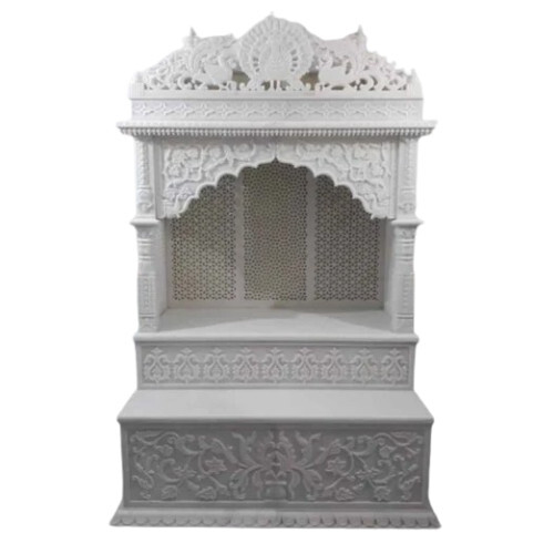 Double Drawer White Marble Temple