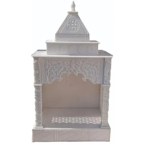Indoor White Marble Temple
