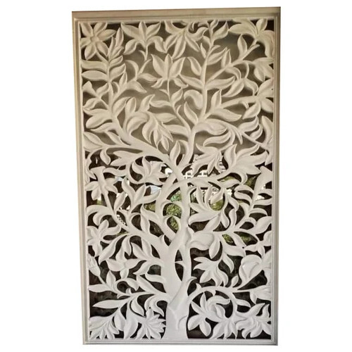 Marble Window Jali - Color: White