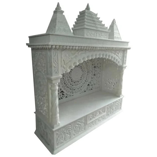 Outdoor White Marble Temple