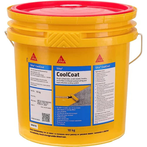 Sika Coolcoat Waterproofing and Heat Reflective Coating System