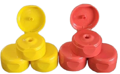 white flip top cap