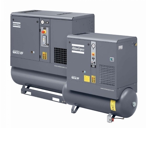 7.5 Hp tank mounted Screw compressor