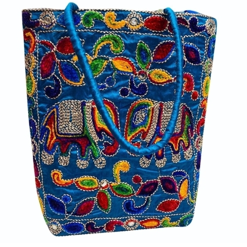 Cotton Embroidery Shopping Bag
