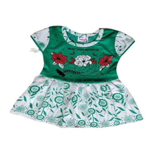 Girls Printed Cotton Frocks