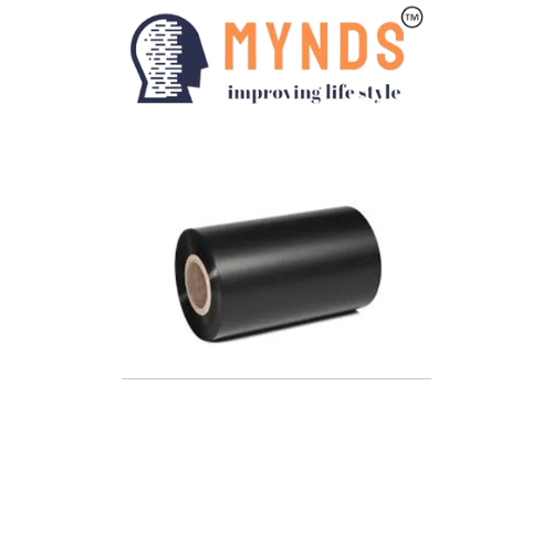 Mynds 105mm - 100m Resin Primary Resin Black Ribbon