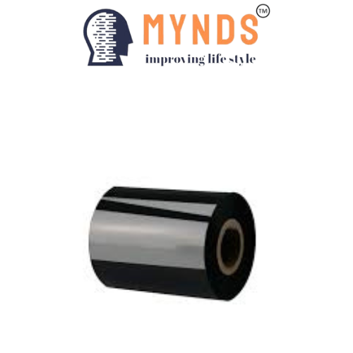 MYNDS 80mm-300m Wax Premium Black Ribbon