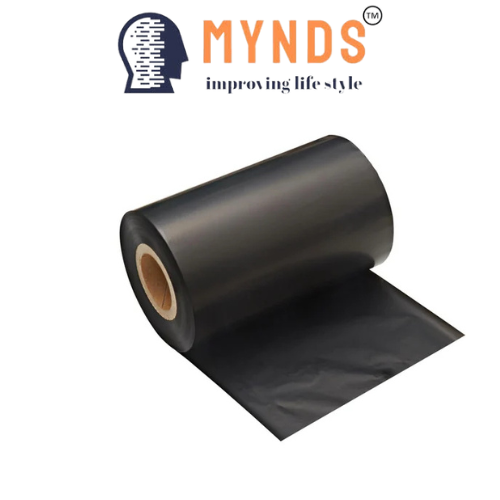 MYNDS 80mm - 300m Wax Resin Premium Black Ribbon