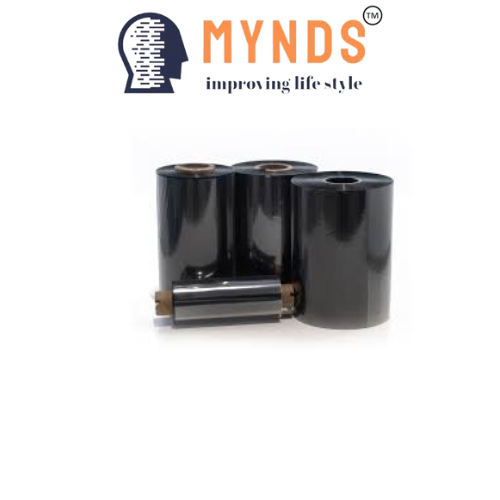 MYNDS Wax Primary Black Ribbon 80mm-300m