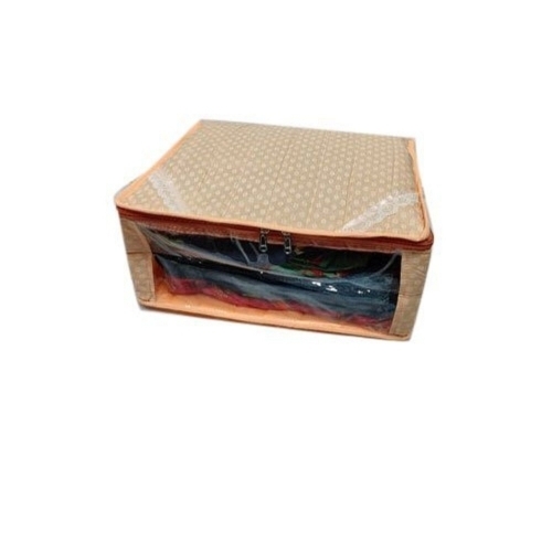 Plastic Zipper Saree Packing Bag