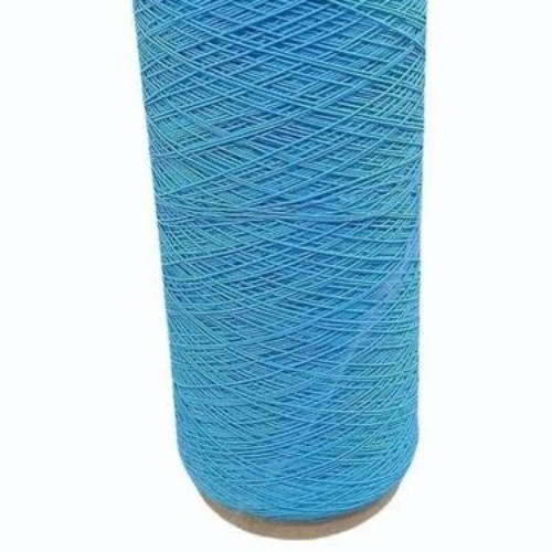 Sky Blue Denier 20 Rubber Covered Elastic Yarn