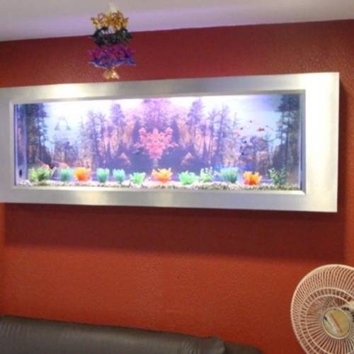Slim Wall Mounted Aquarium