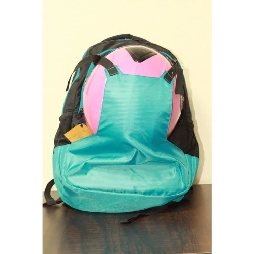 Unisex plain laptop backpack