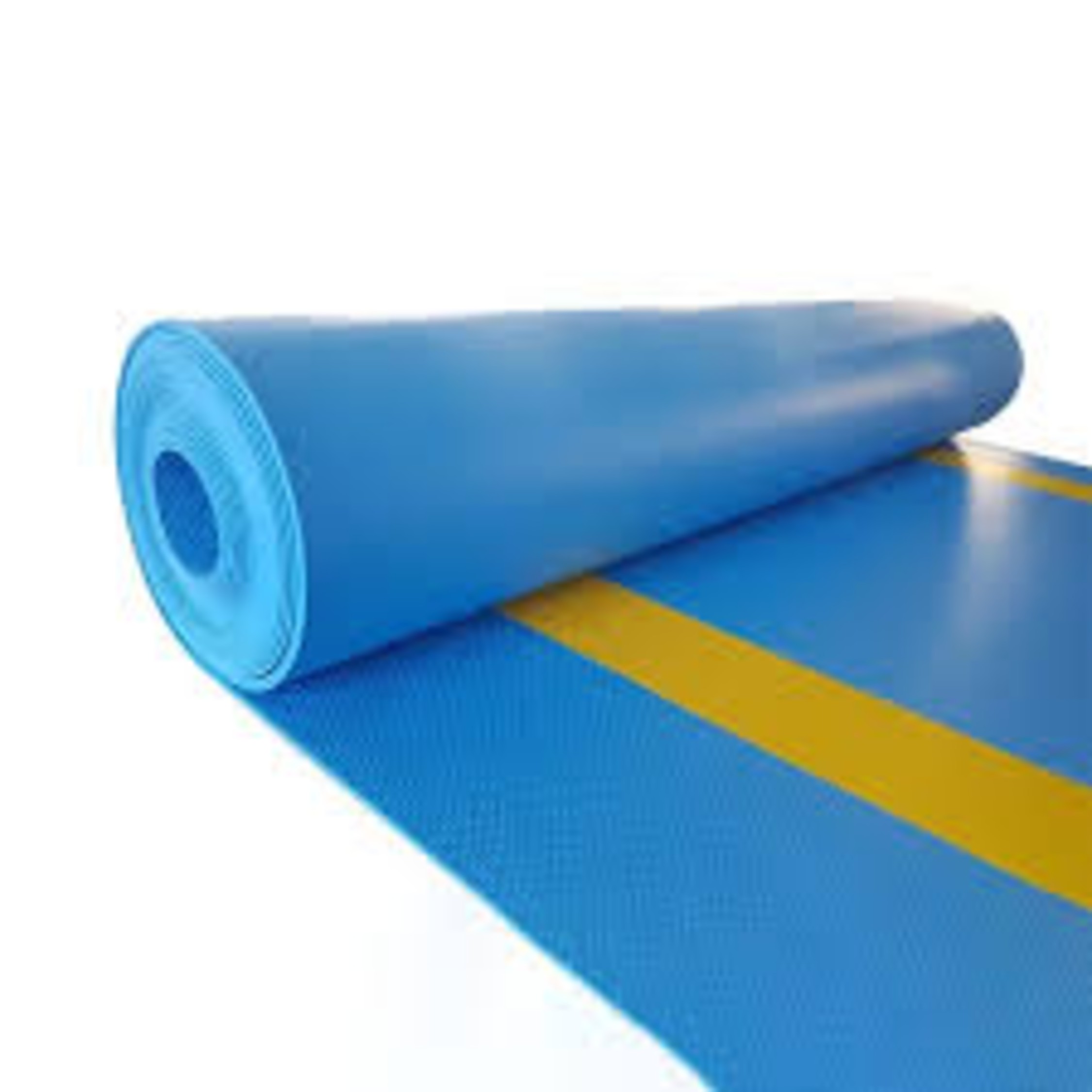 11Kv Rubber Insulation Mat - Color: Blue & Yellow