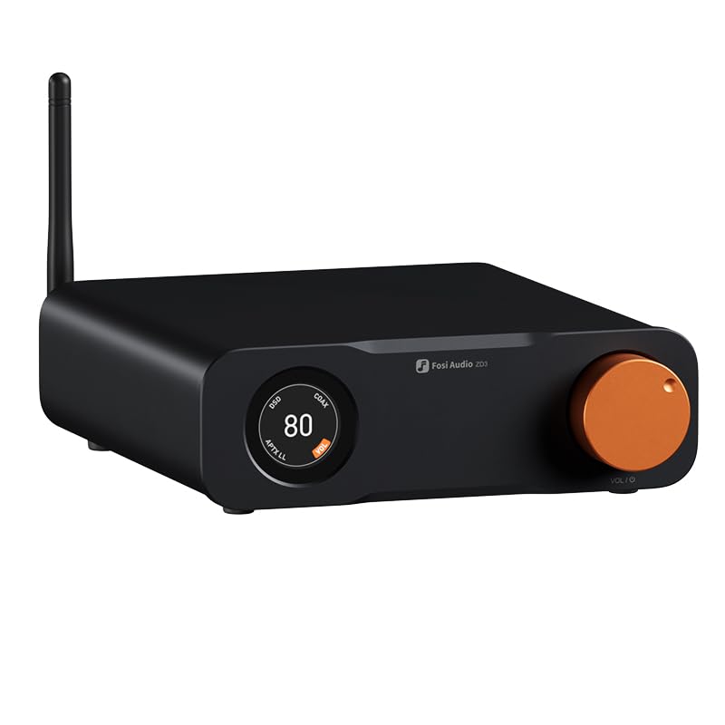 Fosi Audio Zd3 Desktop Dac Preamp Digital To Analog Audio Converter - Color: Black