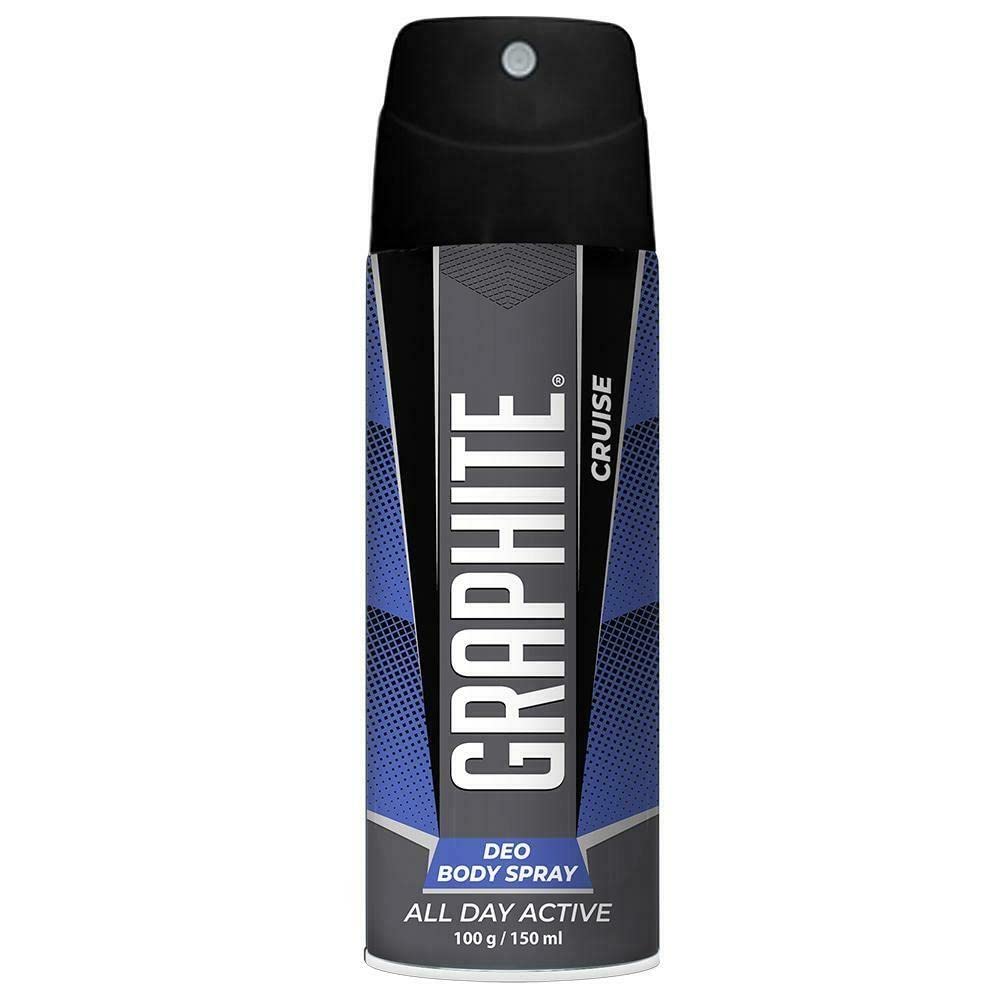 Graphite Cruise Deo Body Spray 150 Ml - Application: Deodorant