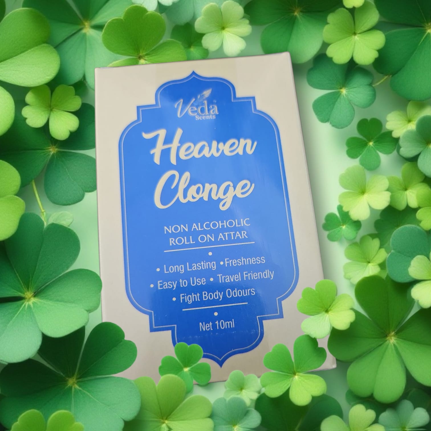 Heaven Clonge Roll On Attar - Color: Blue