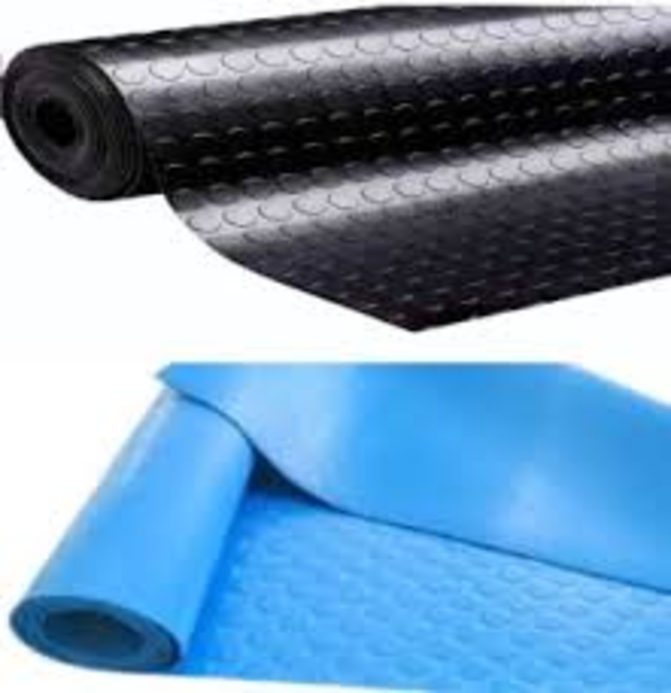 Honeywell 2 Mm Insulation Rubber Mats - Color: Blue & Black