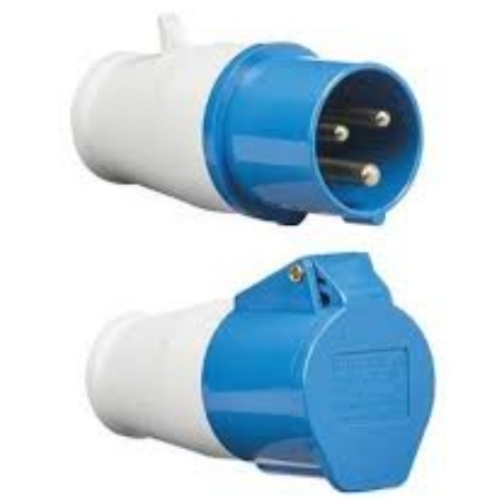 Industrial 3 Pin Socket