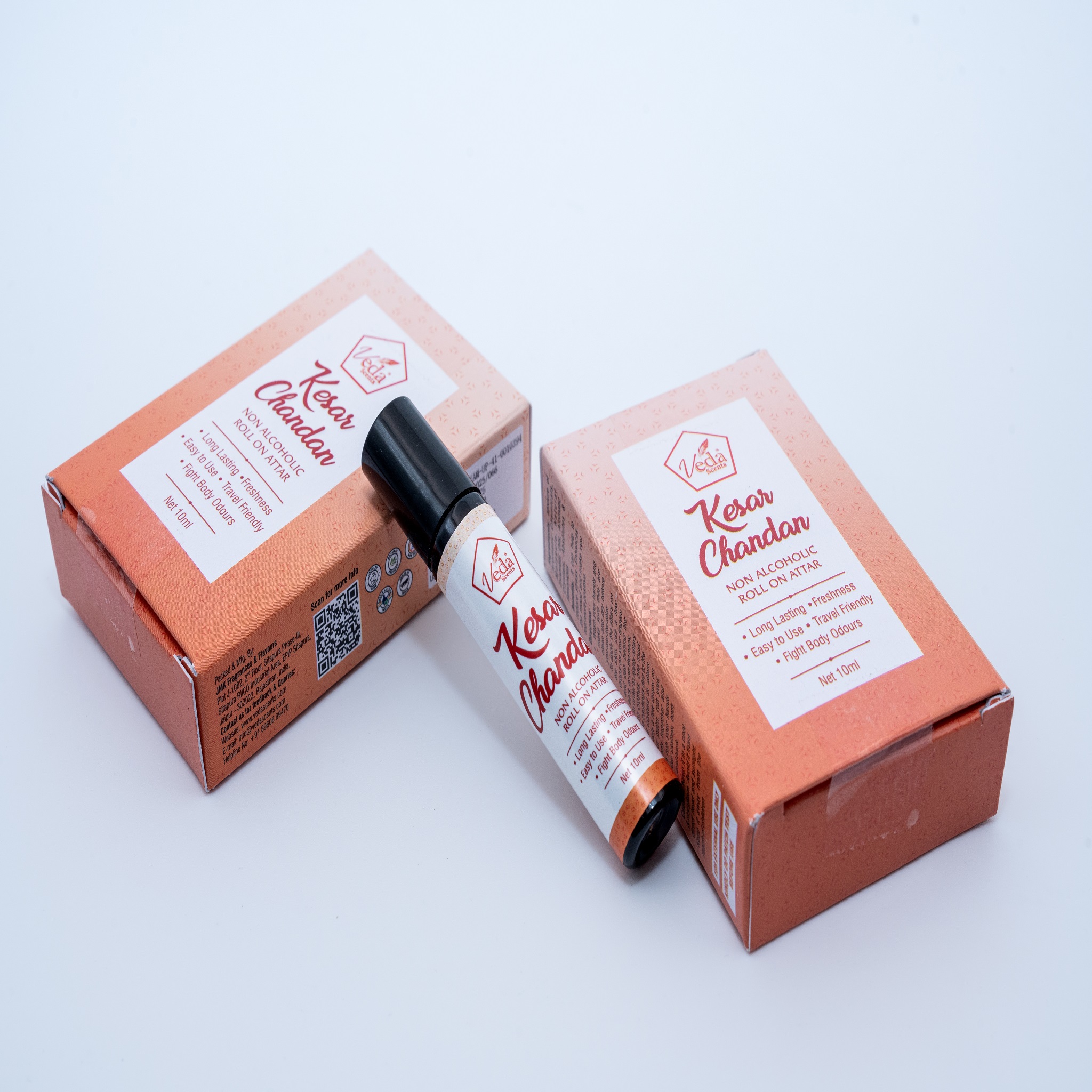 Kesar Chandan Roll On Attar Perfume - Shelf Life: 36 Months