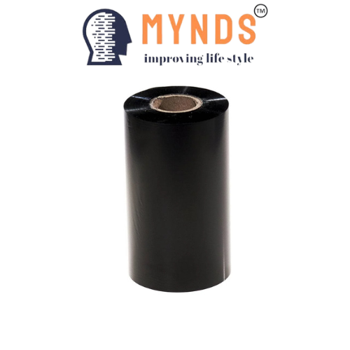 MYNDS 90mm x 300m Resin Premium Black Ribbon